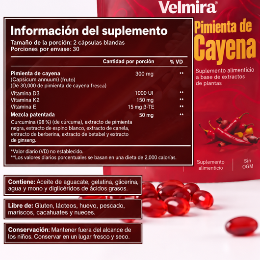 Velmira Pimienta de Cayena